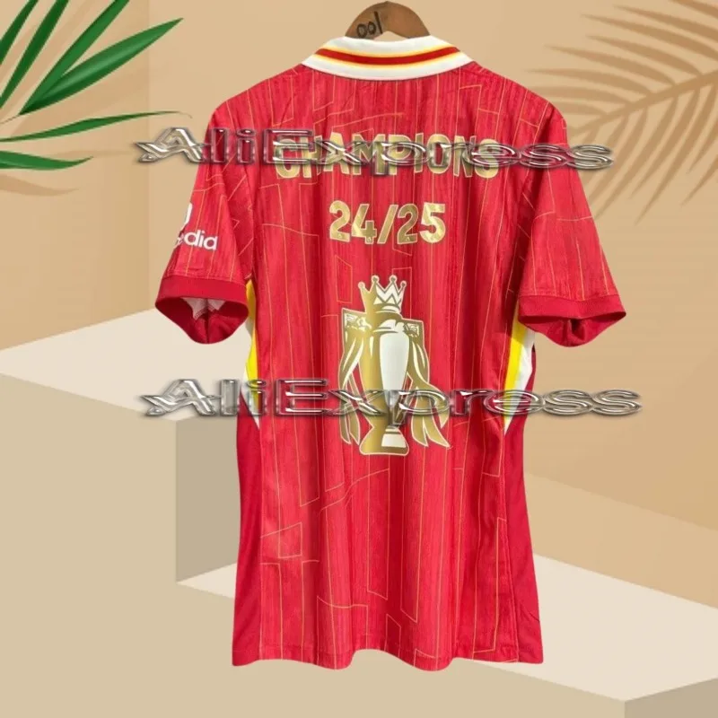 

MOTO T，24/25 liverpool Championship Commemorative home short-sleeved sports quick-drying T-shirt