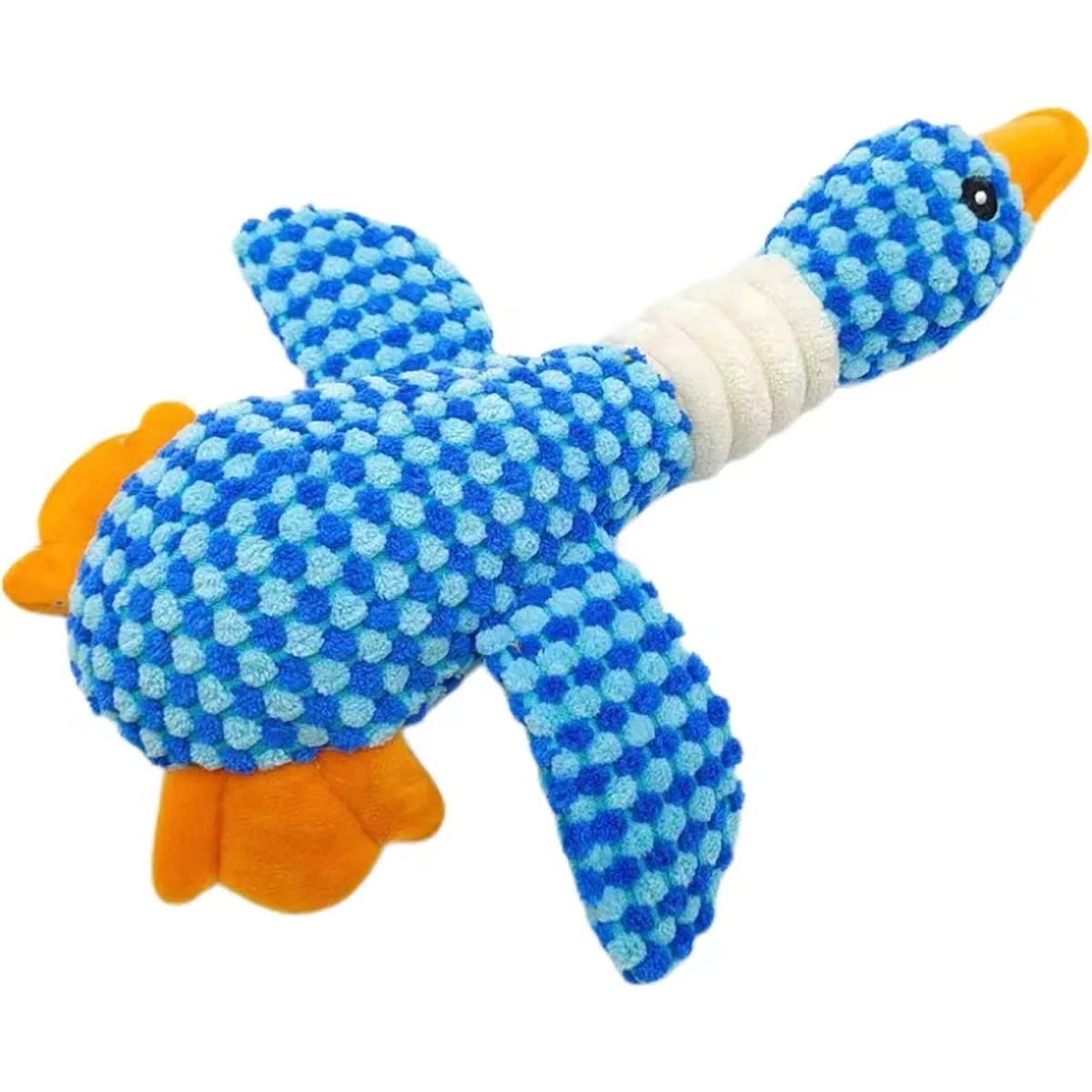 Juguete con sonido para mascotas en forma de pato, juguete chirriante para gatos y perros, adecuado para que las mascotas jueguen en la vida diaria, 1 nuevo