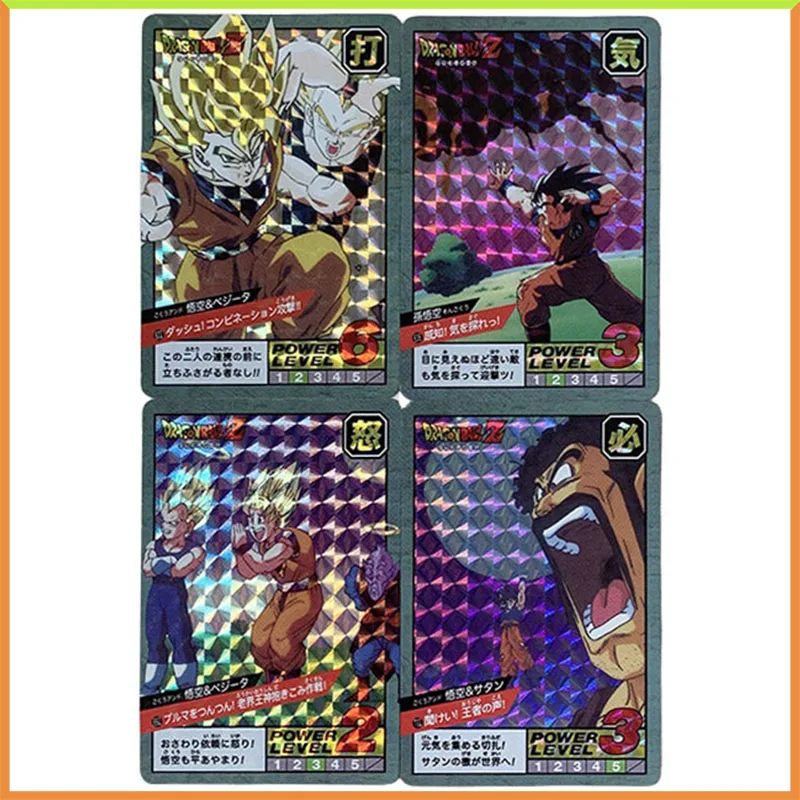 

Anime Dragon Ball DIY ACG Tabletop Battle Game Refraction Collectible Cards Son Goku Bejita Hercule Toys for boys Birthday Gifts