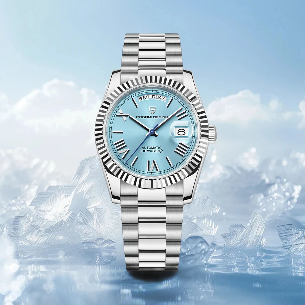 

PAGANI DESIGN Men's Watch DD36 Luxury Automatic Mechanical Watch Men's New2024 Sapphire Crystal Stainless Steel Waterproof Watch