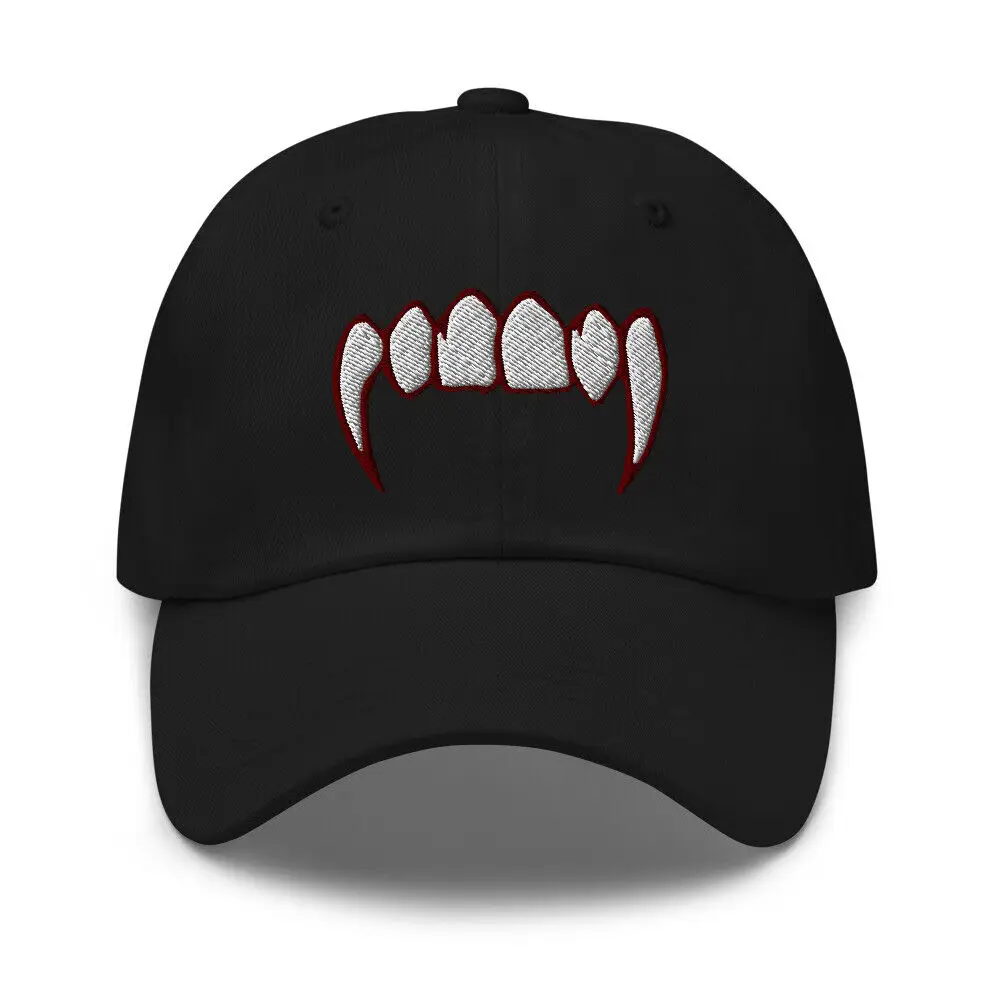 Vampire Fangs     Baseball Cap Bram Stoker's Dracula Teeth Dad hat