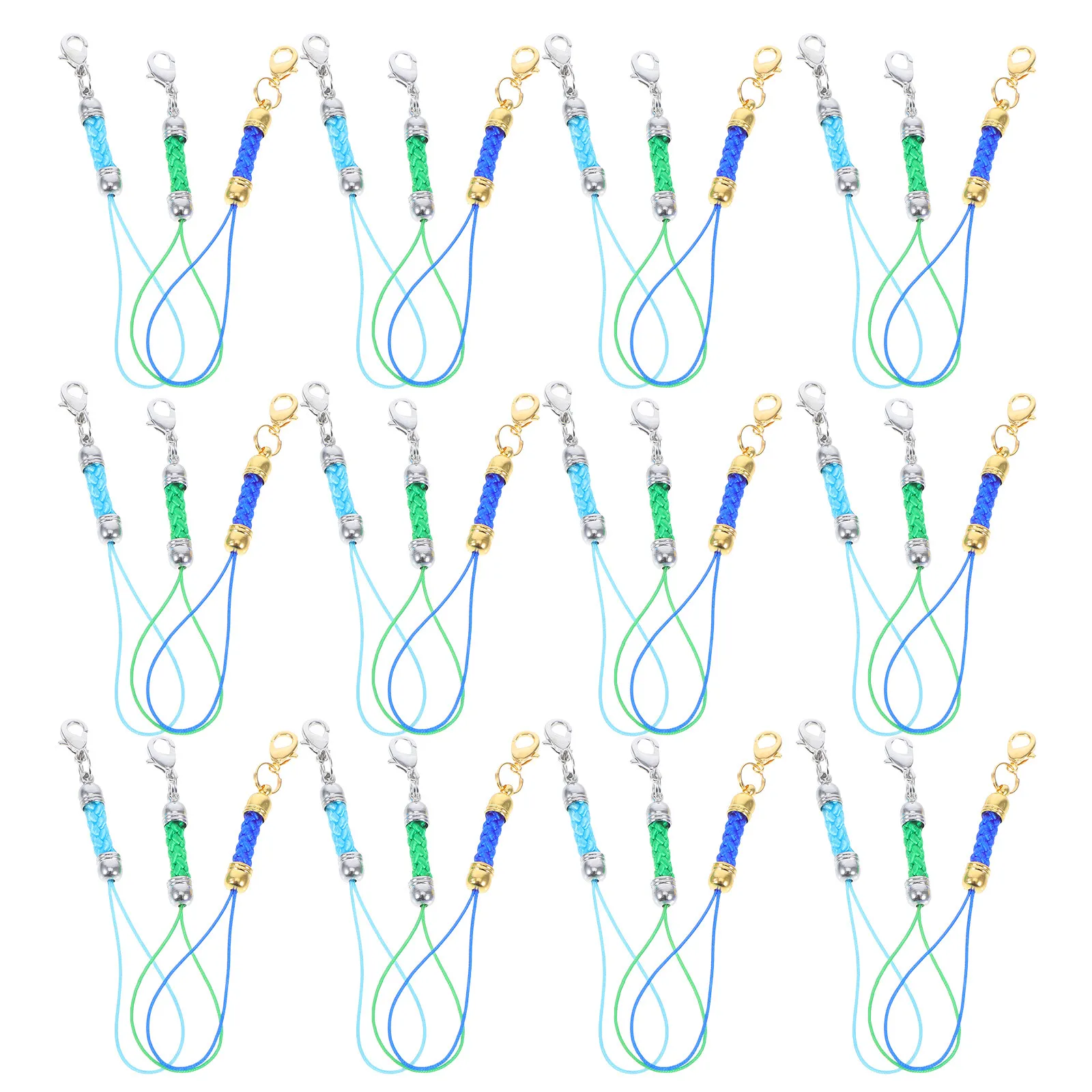 

30 шт. ремешков-шармов для мобильных телефонов, USB-накопителей, брелоков, именных бирок, сувениров, аксессуаров для рукоделия, украшений ручной работы, лариатов с застежкой-карабином