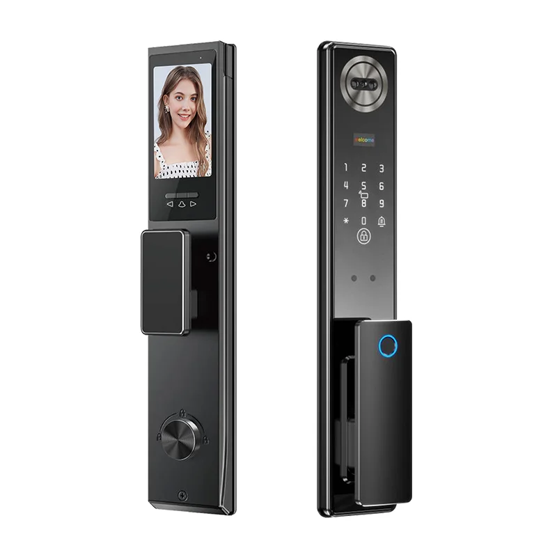 Wifi Tuya APP 3D Gezichtsherkenning Slim deurslot met camera Videogesprek Spraakintercom Digitaal deurslot Automatisch deurslot - afbeelding 2