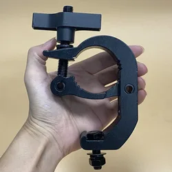 Abrazadera de armazÃģn de aluminio, montaje de gancho de alta resistencia, tubo de carga de 200KG, equipo de sonido para iluminaciÃģn de escenario, cabezal mÃģvil para DJ, 40-52mm