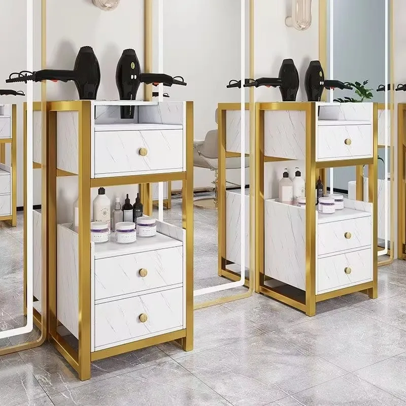 2025-salon-stainless-steel-4-wheel-storage-cart-disassembly-transport-hair-stylist-essential-furniture-set-for-hotel-use