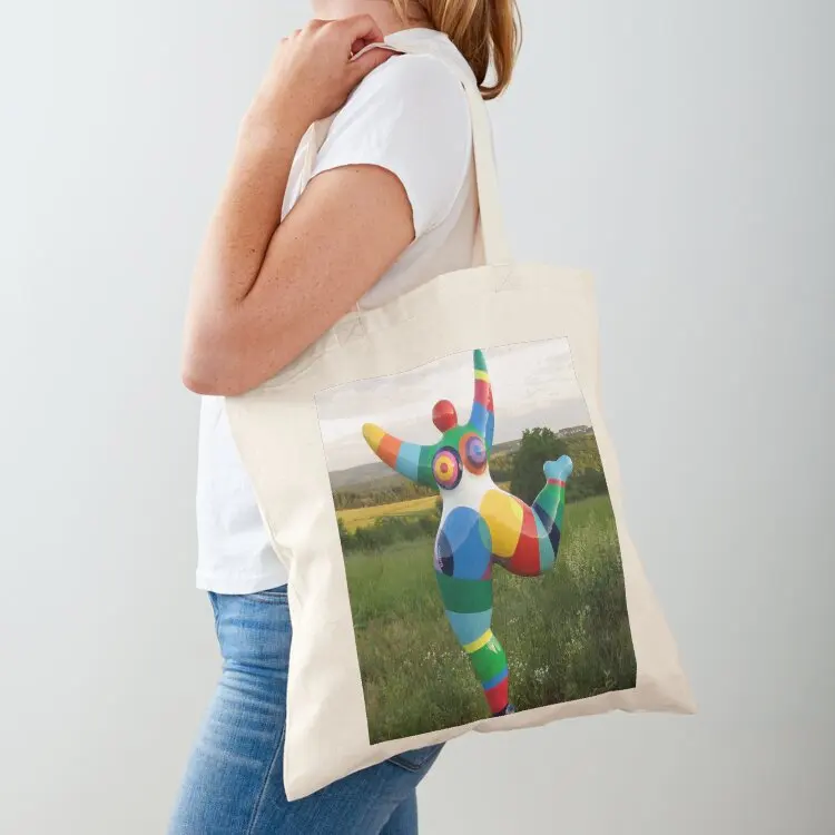 Biriney Nana - tribute to Niki de Saint Phalle Tote Bag custom bags large tote bag tote bag women Woman shopper