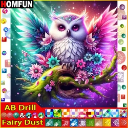 HOMFUN Fairy Dust AB 5D DIY Full Diamond Embroidery