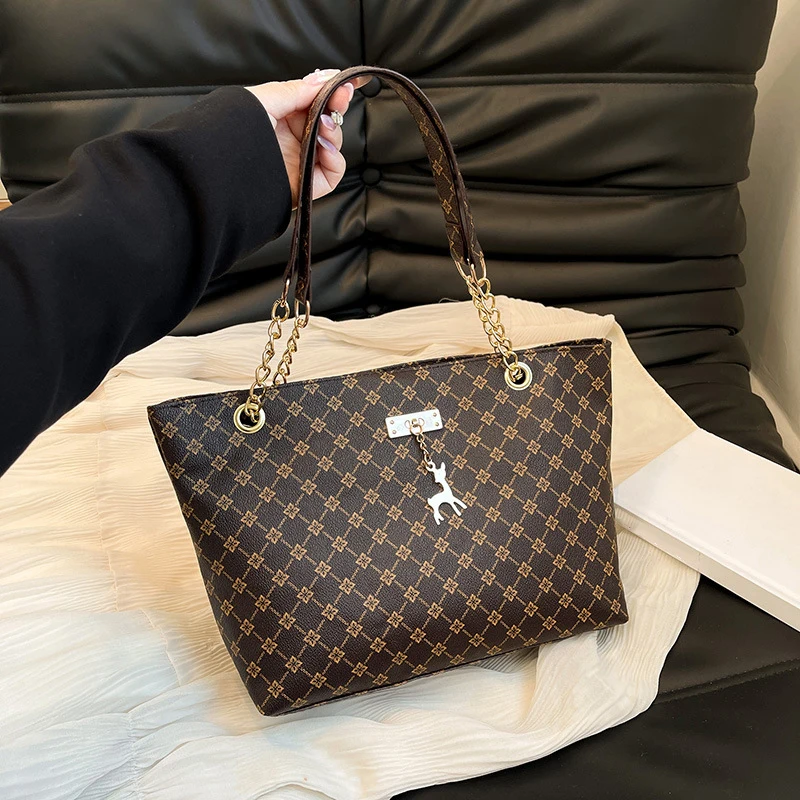 2024 Herbst und Winter Neue Presbyopie-Handtasche Schultertasche Große Kapazität Einkaufstasche Damentasche – Detail 24