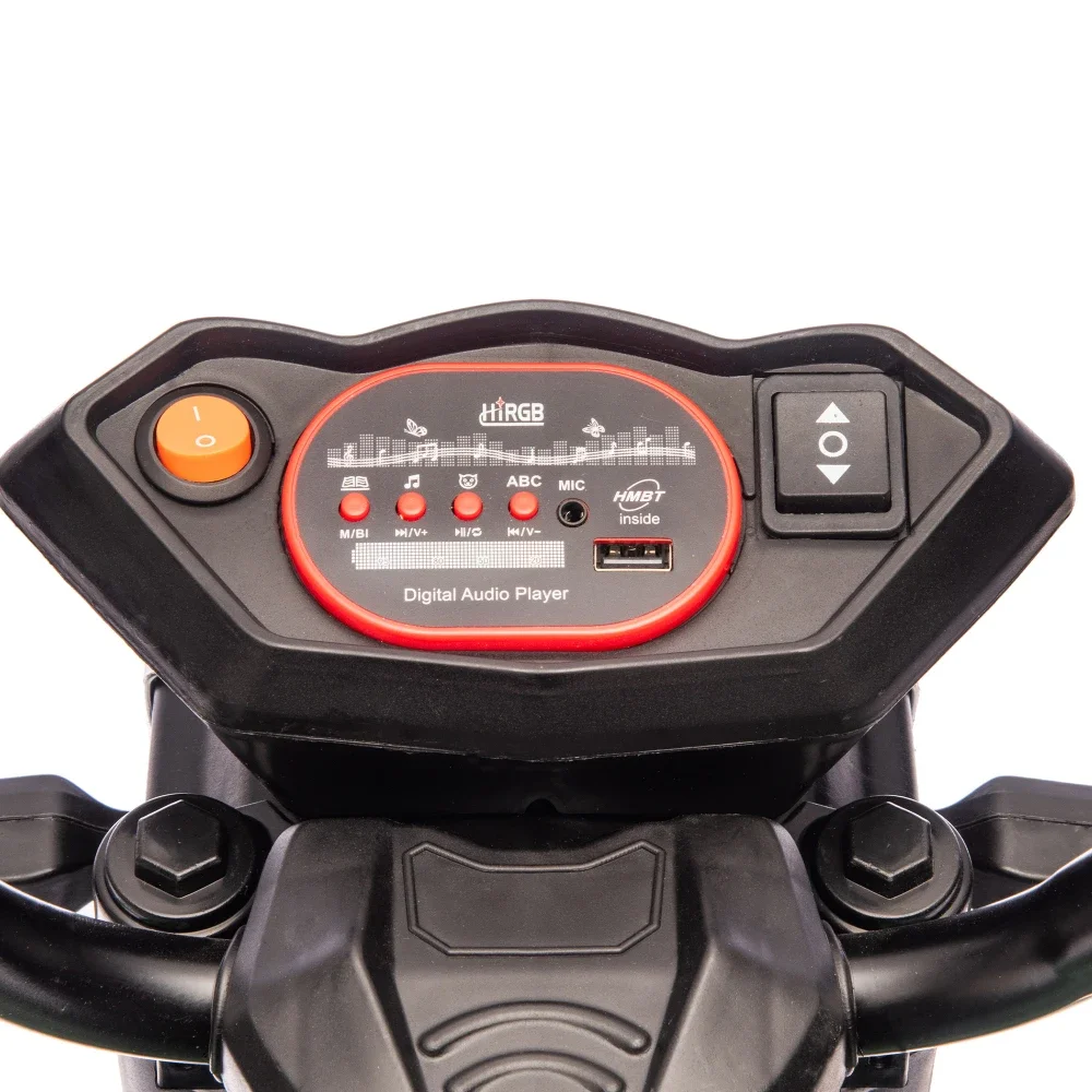 12V Kids Electric 3-Wheel Cargo Truck, 2WD Ride On Trike with LED Lights, Music, Large Storage, Long Battery Life, for Ages 3-6