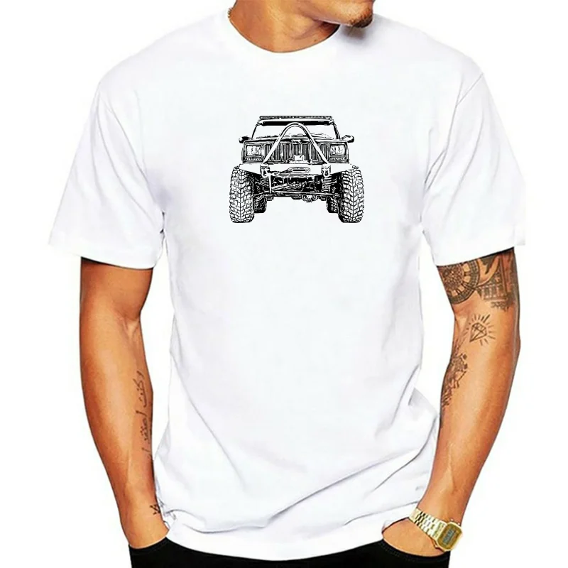 HOT deals 2020 Summer Style Men Tee Shirt Off Road Fan Cherokee XJ 2nd Gen T-Shirt Rally  Multi Colors S-3XL