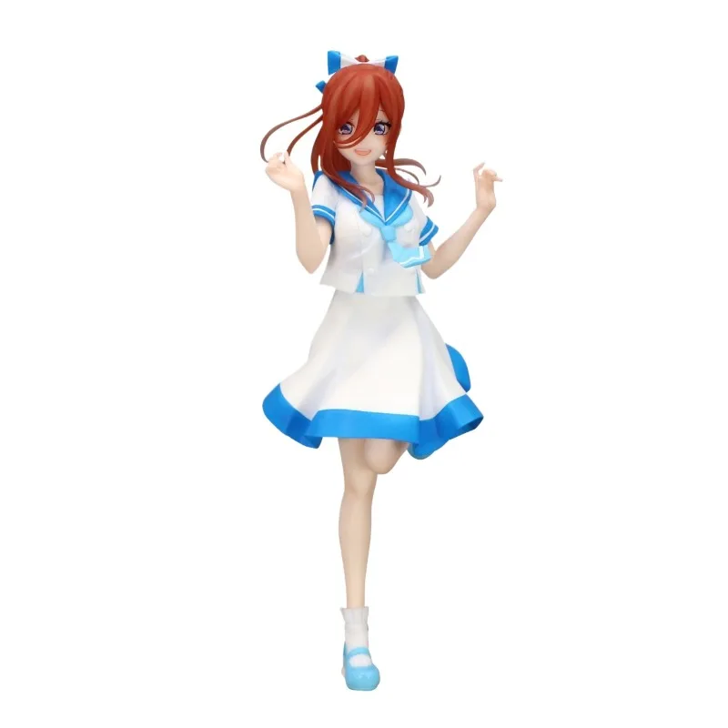 In Stock Genuine FuRyu Gotoubun No Hanayome Nakano Miku Trio-Try-iT Figure Marine Look Anime Figure Garage Kit Anime Cartoon