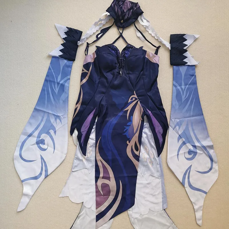 Nuevo Atuendo de Ning Guang, Incluye Vestido y Peluca para Cosplay, Comic Con, Disfraz de Ningguang para el Rito del Linterna, Nueva Piel 2026