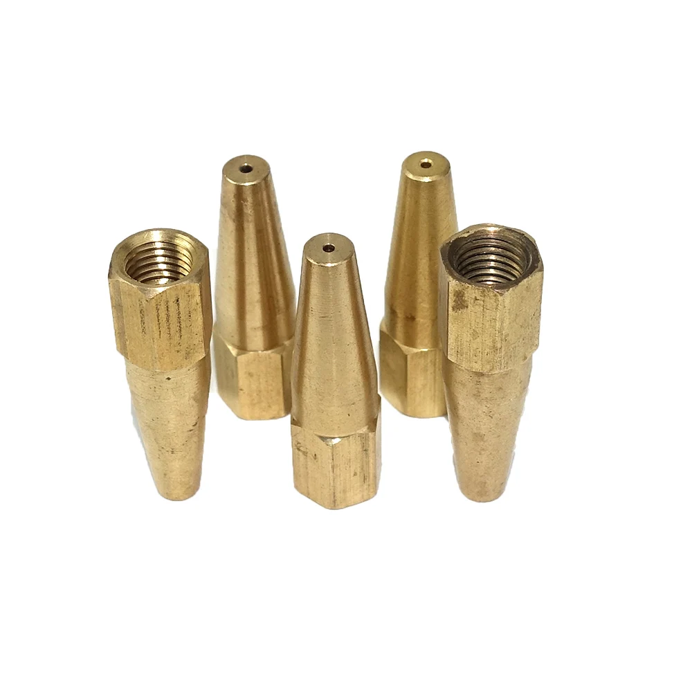 5pcs Welding Tip Oxygen Propane Gas Acetylene M8 for H01-6 Welding Torch Nozzle