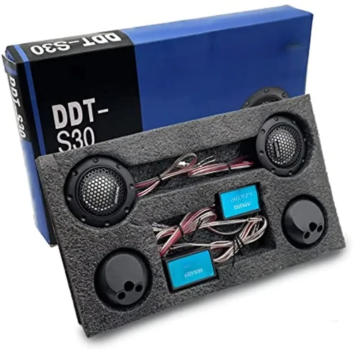 Imagen 2 del producto Tweeter de altavoz estéreo de alta fidelidad para automóvil - Tweeter de cúpula de seda de audio para automóvil modificado para automóvil