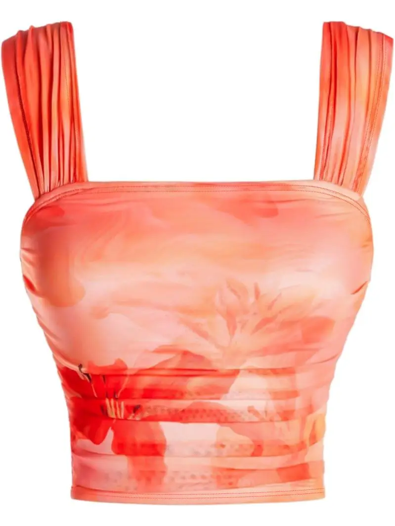 Wide-shoulder strapless tank top with elastic waist for slimming effect, suitable for both outerwear and layering in women's fas