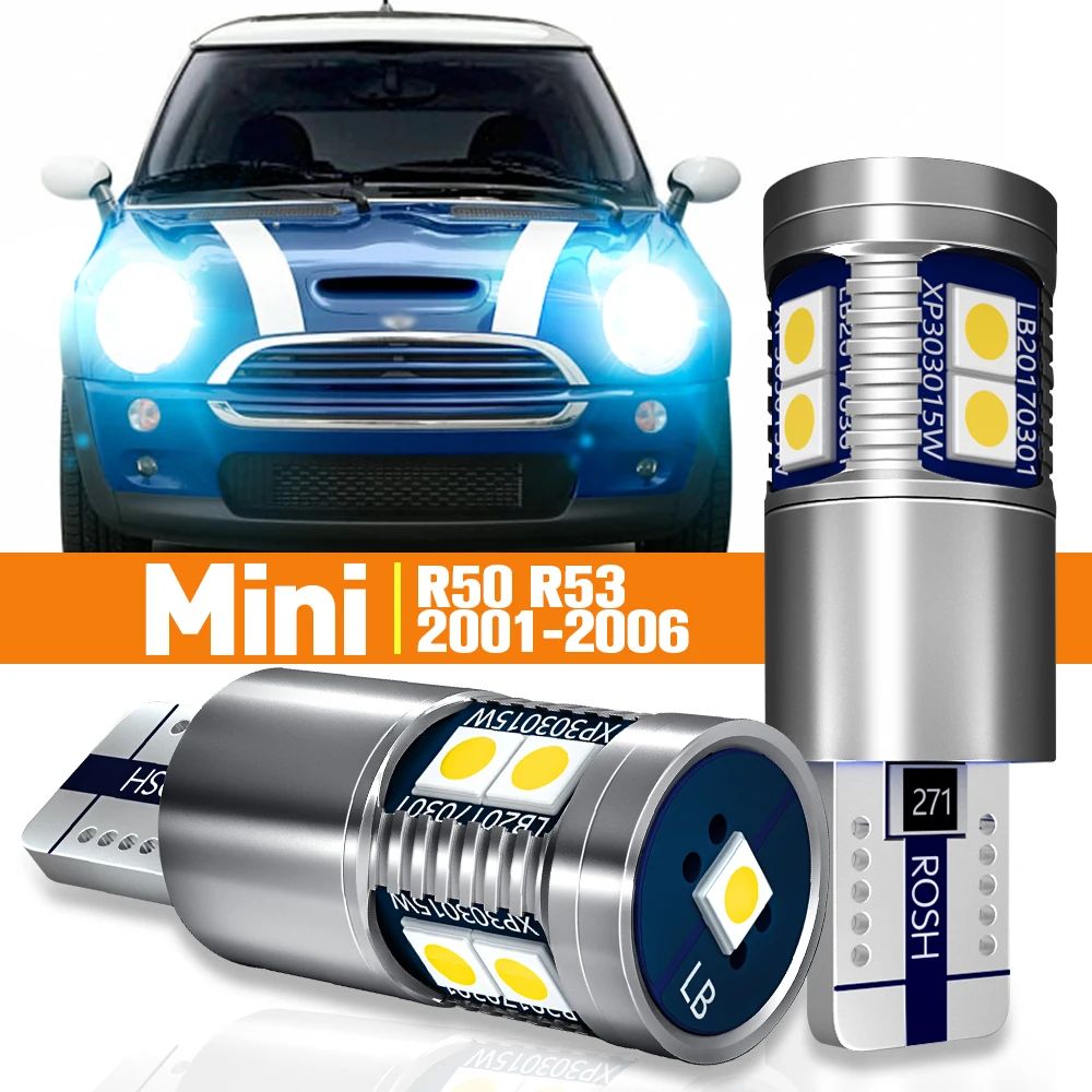 

2 шт., светодиодные парковочные фонари для Mini Cooper R50 R53 2001 2002 2003 2004 2005 2006