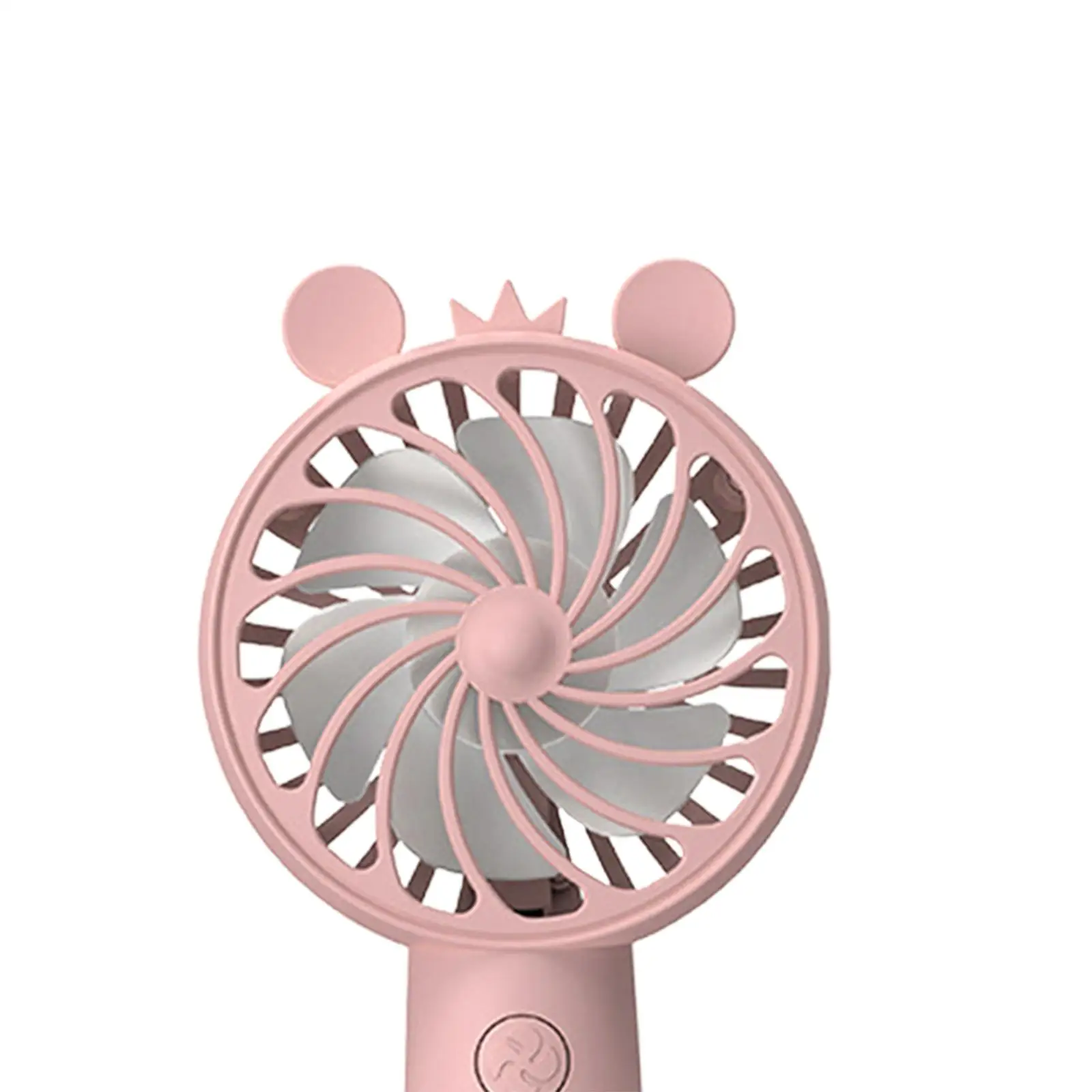 2xPersonal Fan with Phone Stand USB Rechargeable Table Cooling Fan for