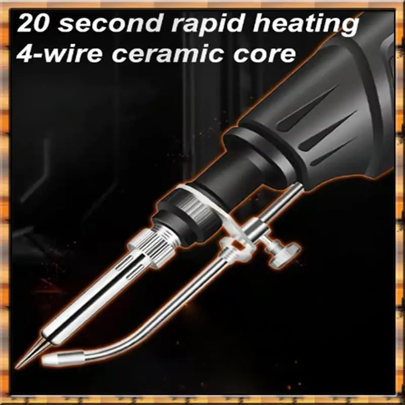 Sep n12r conjunto industrial multi-função ferro de solda rectionrae, ferramentas de soldador aquecidas internamente, plugue eua, rectionrae soldagem ki