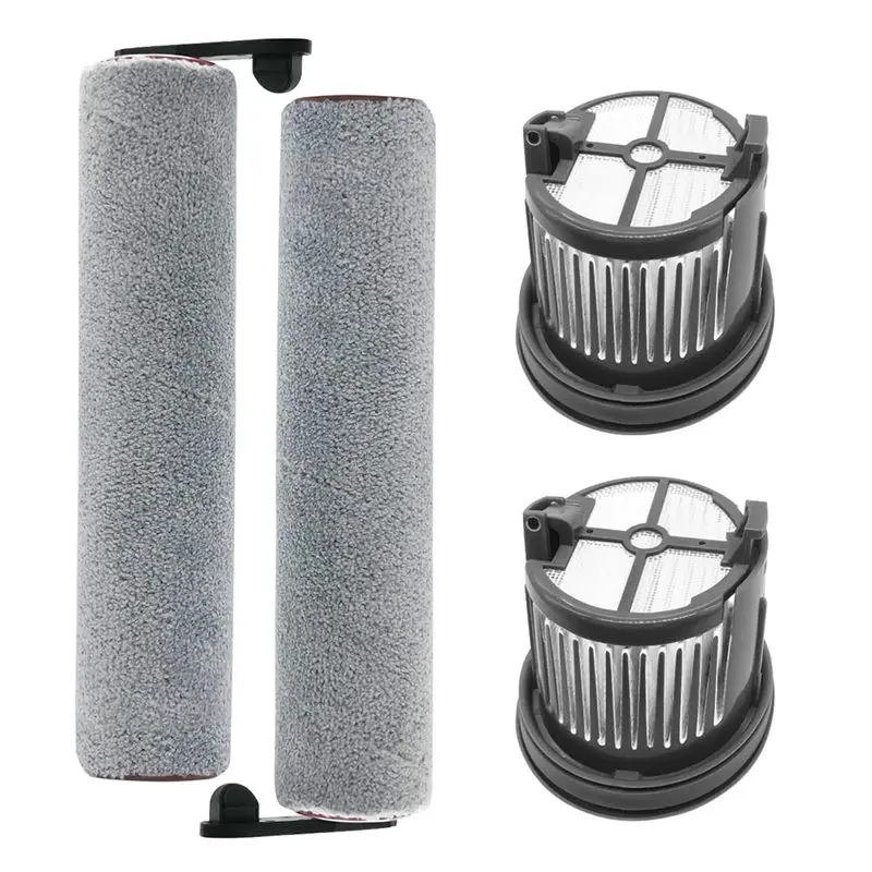 

AEE2-Replacement Brush Roll For Dreame H14 Wet And Dry Vacuum Cleaner Roller Brush Hepa Filters