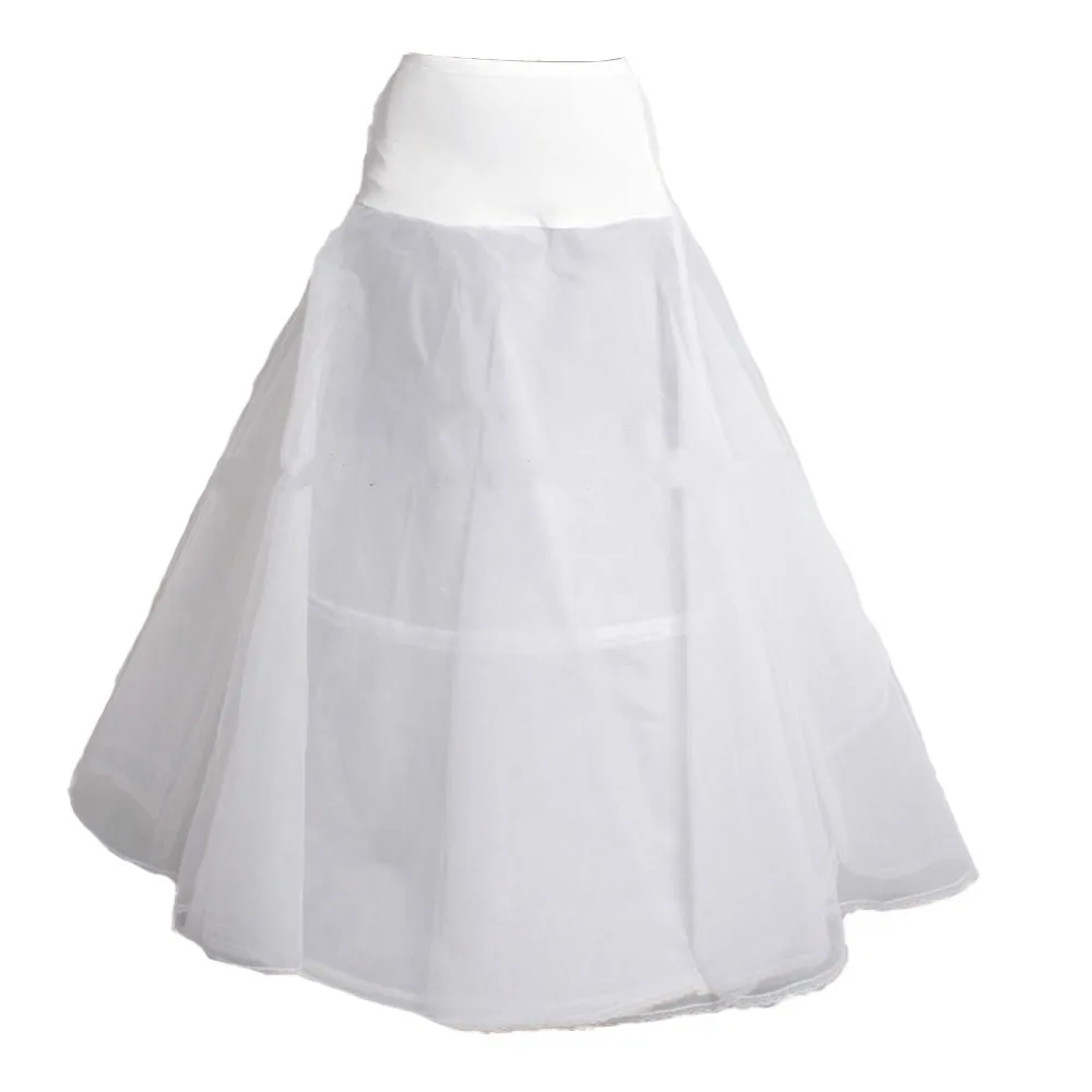 

High Quality White Bridal Petticoat Gauze Fishtail Wedding Underskirt Bridal Wear Puffy Design Hoop Crinoline Prom Night