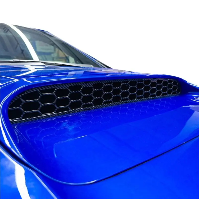 A60E-For Subaru WRX STI VA 2014-2021 Car Bonnet Vent Cover Front Hood Vent Grille Dust Cover Air Outlet