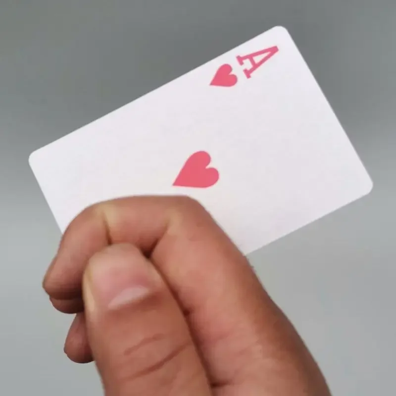 Mini Pocket Plastic Playing Card Launching Device Outdoor Portable EDC Playing Card Slingshot Toy