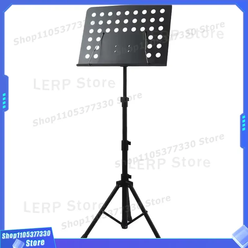 Heavy Duty Music Stand 180cm Adjustable Height for Guitar Violin Guzheng Thickened Metal Sheet Holder Portable Instrument