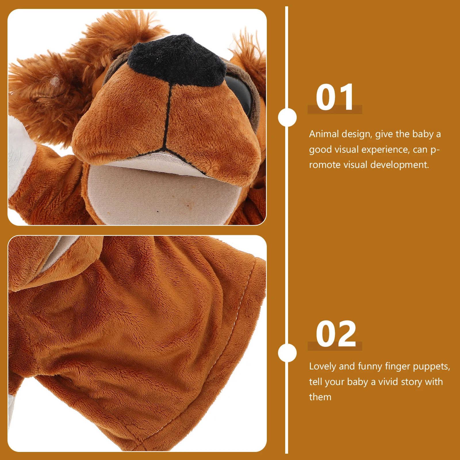Marionetas de mano de animales marionetas de mano para bebés marionetas de mano para bebés juguete de mano marionetas de mano de animales