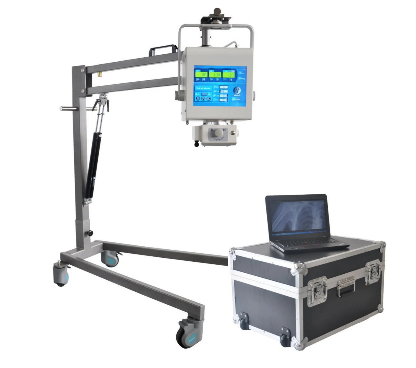 Portable XM-05DR Digital CT Scanner Electric Medical X-ray Film Inspection Machine Metal Construction