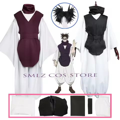 Season 2 Choso Cosplay Anime Costume Wig Purple Brown Choso Uniform Itadori Yuji Suit Halloween Party for Women Men Outfit