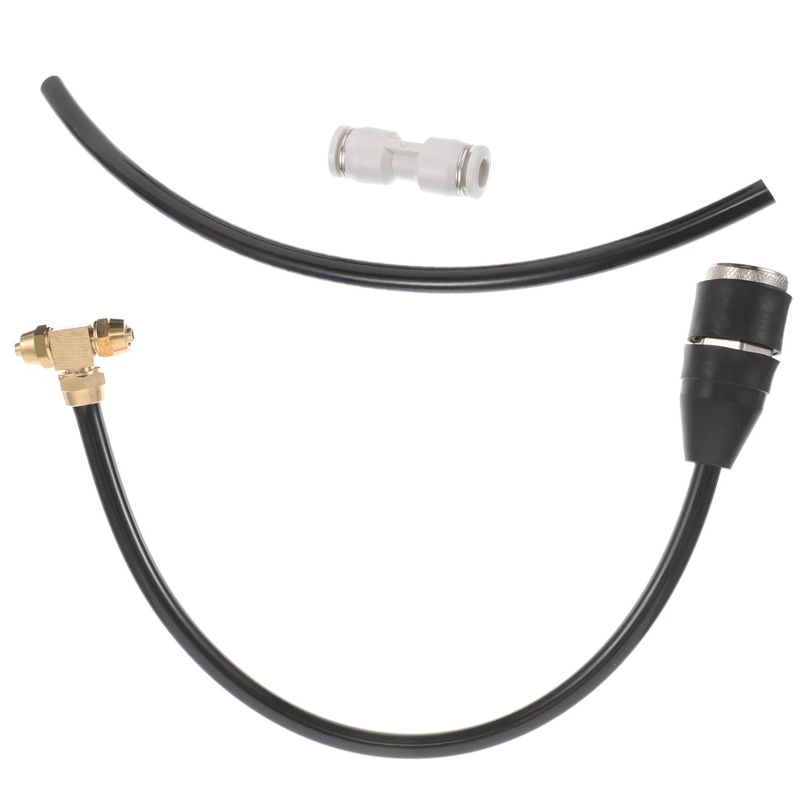 

Tee Joint Air Hose Fittings Quick Connect Conversion Adapters Durable Reliable Truck Cabin Repair Tools Semi Accessories Pu