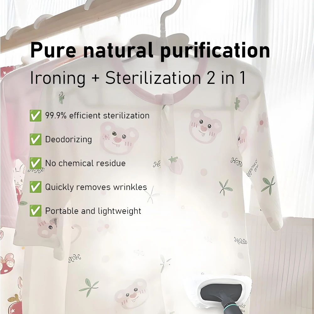 High-Temperature High-Pressure Steam Cleaner Multifunctional Household Small 1250ML Water Tank Steam Cleaning Machine