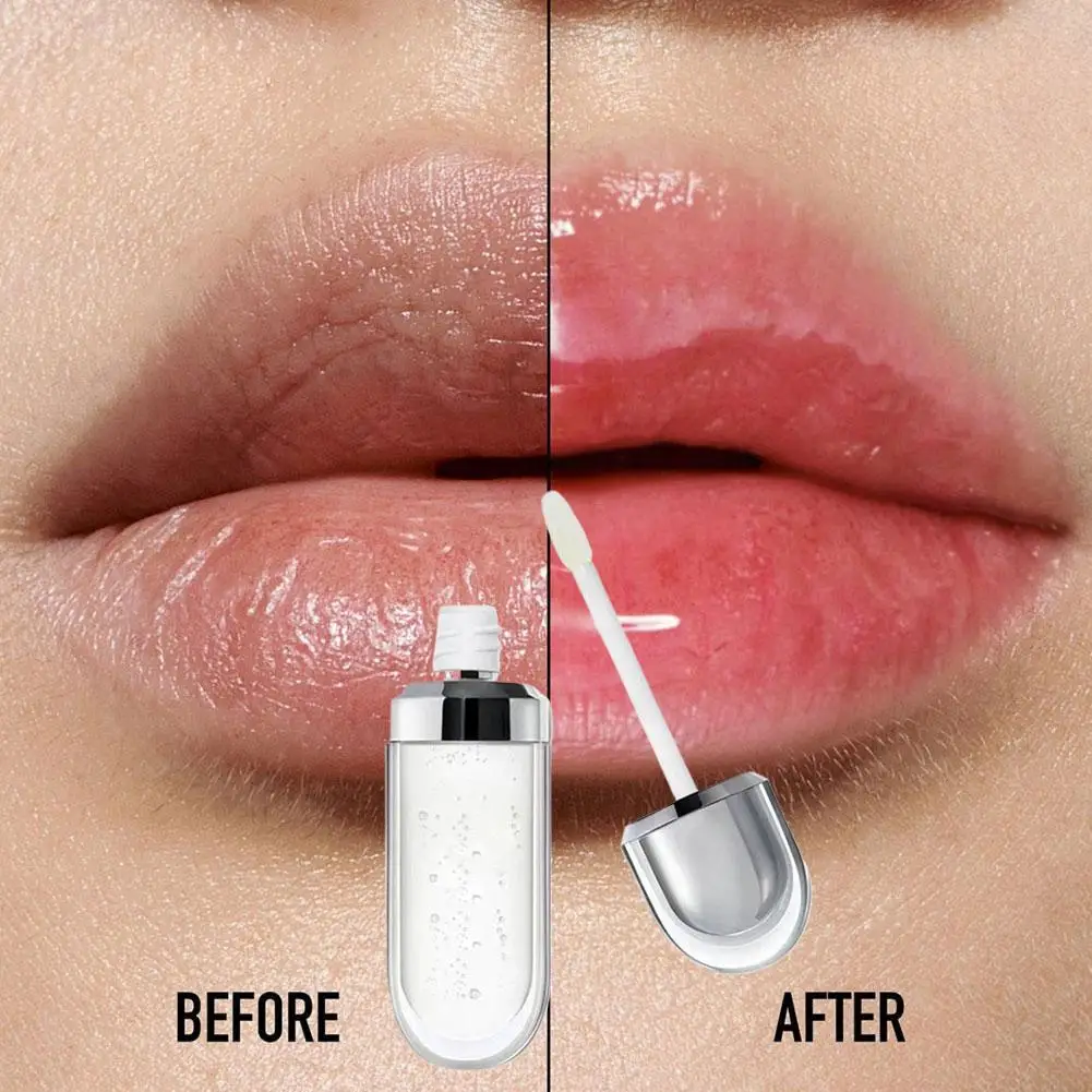 Lápiz labial hidratante de larga duración resistente al agua con espejo 3D, maquillaje de labios brillante, brillo de labios, cosméticos