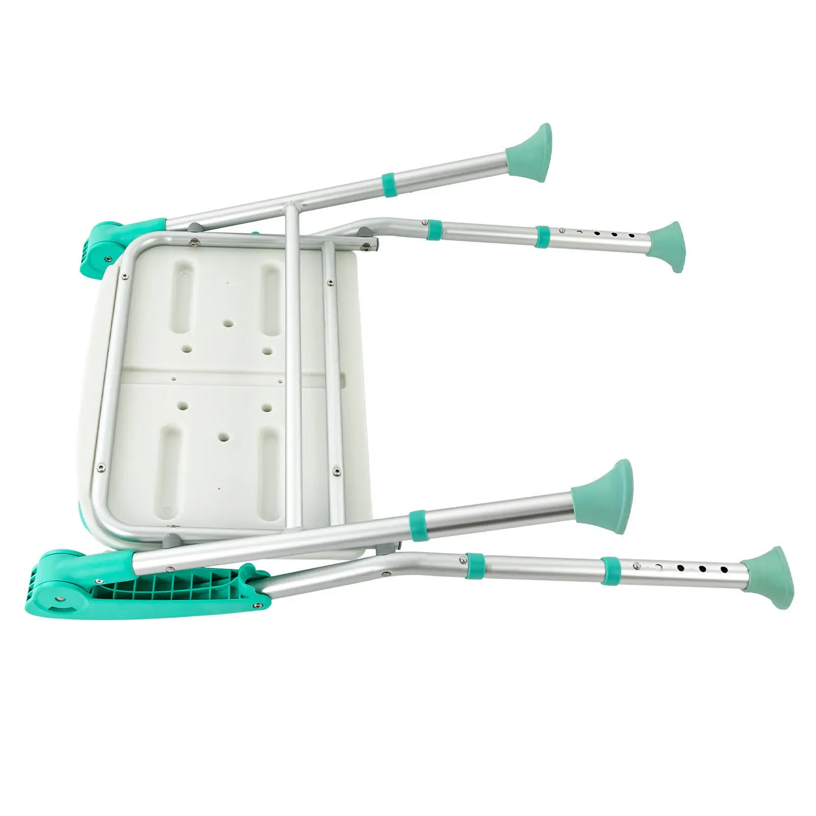 Asiento de ducha plegable con carga de 125kg/275lbs, silla de baño plegable, silla de ducha ligera