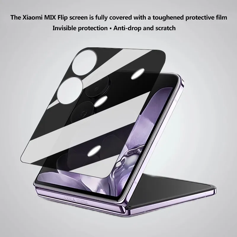 Privacy Curved Screen Protector For Xiaomi Mix Flip Anti-Peeping Film