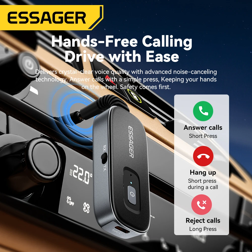 Essager connected to TV