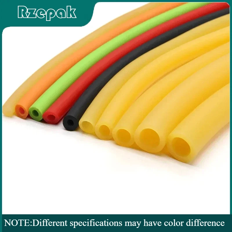 

1M/3M Nature Latex Rubber Hoses 1.6 2 3 4 5 6 7 9 10 12 14 17mm High Resilient Elastic Surgical Medical Tube Slingshot Catapult