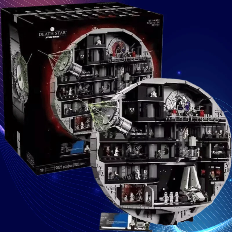 9023 Uds. MOC Ultimate Collector gran espacio de la muerte modelo bloques de construcción juguetes para chico adulto cumpleaños regalos de navidad 75419