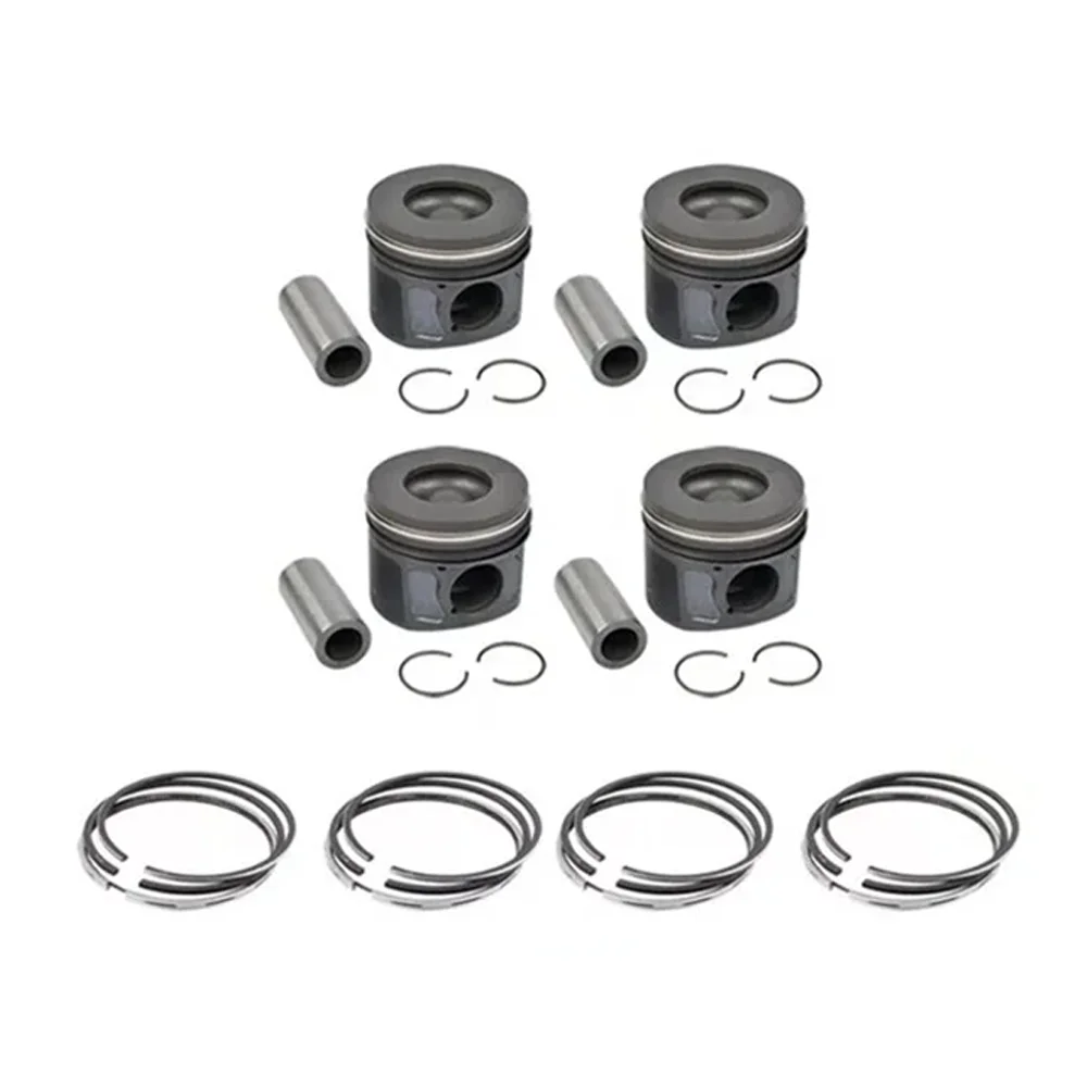 Piston and piston ring kit FOR CITROEN JUMPER FORD RANGER TOURNEO TRANSIT PEUGEOT BOXER 2.2L 2.2 L T Diesel 06-20 BK2Q6105 4HV