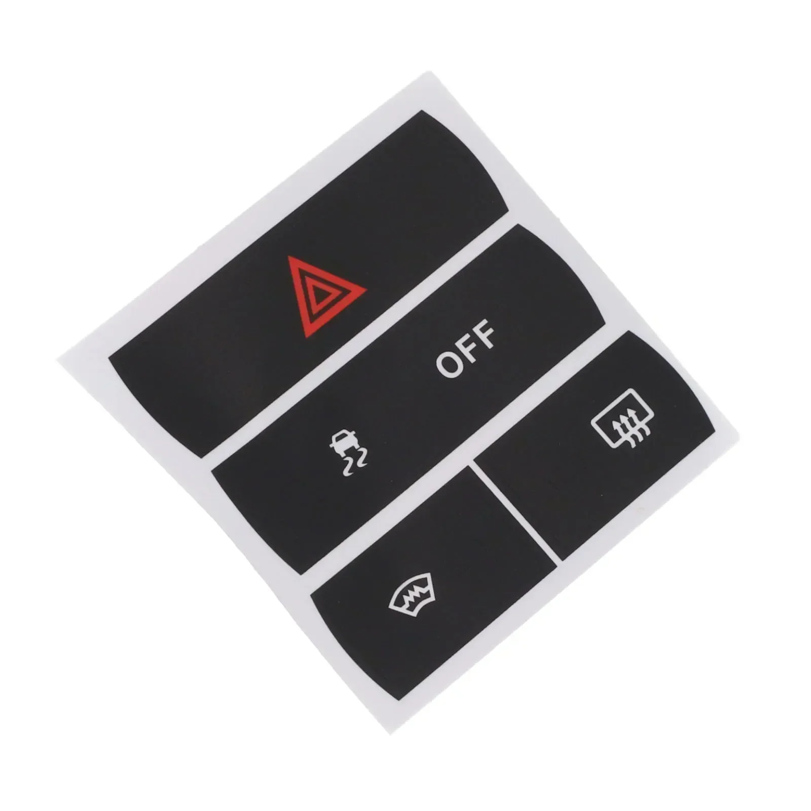 Auto Parts Repair Decal Sticker Waterproof Car Accessories Dustproof Push Button Replacement For Ford For S-Max