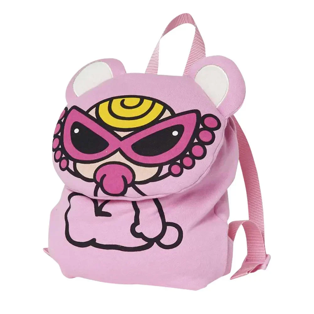 Mochila preta super bonita para crianças, bolsa pequena, forma côncava, maré, jardim de infância, nova marca, primavera