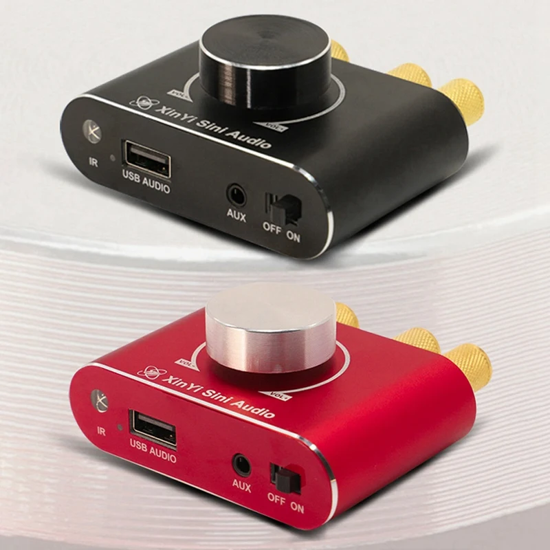 X15H 15WX2 Estéreo Digital Power Audio AMP Amplificador Theater Controle Remoto HIFI 5.1 Placa Amplificadora Bluetooth