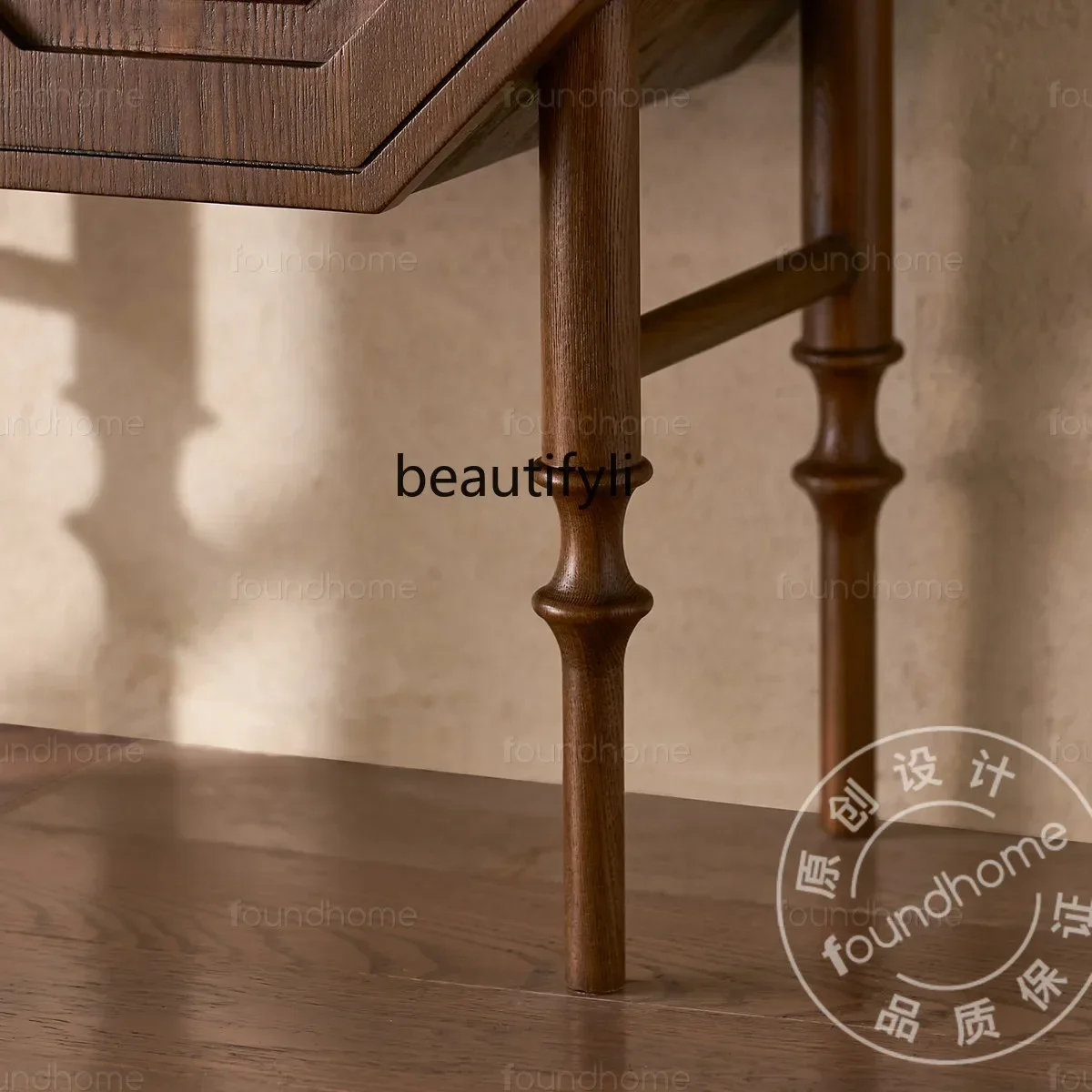 M71 Solid wood display cabinet Nordic design living room wine cabinet wabi sabi medieval home living room side cabinet