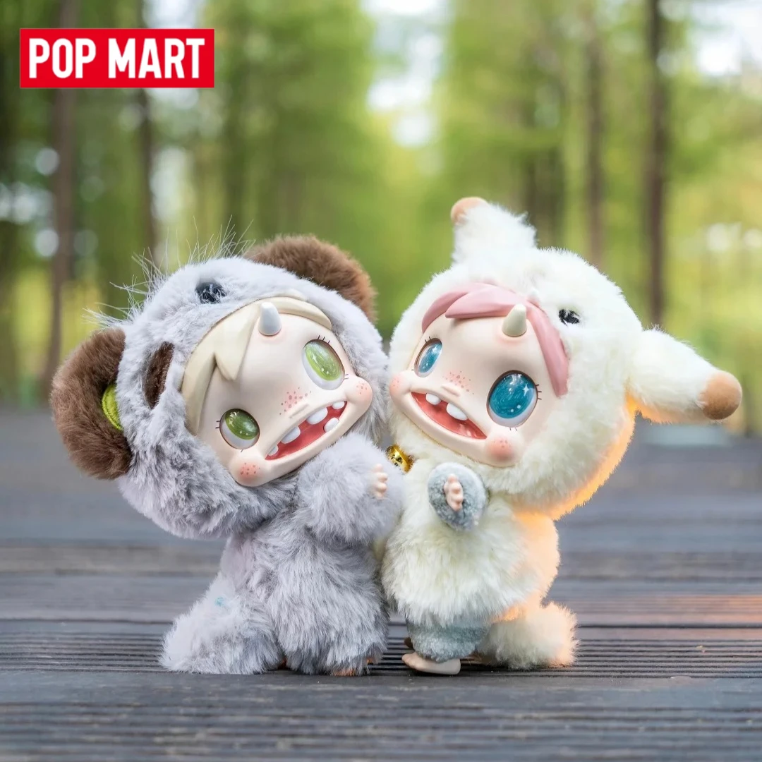 

POP MART POLAR Monster Baby Series Plush Pendant Ver.1 Серия Blind Box: Плюшевые подвески, аниме-фигурки, коллекционные игрушки, подарки на Новый год