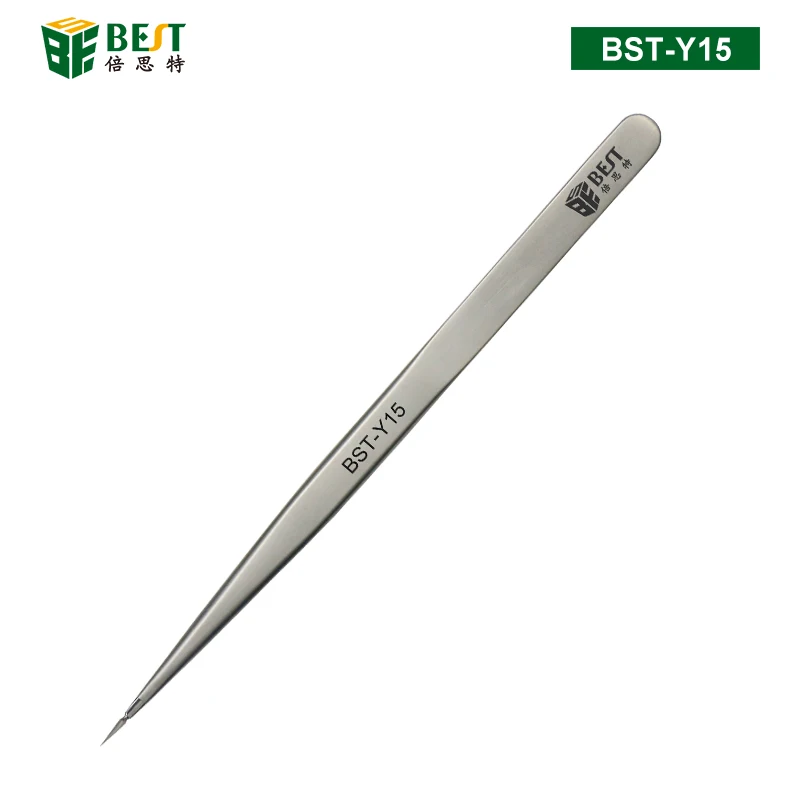Special Pointed Micrometer Tweezers Anti-adsorption Forceps for Precision Electronic Component Flying Wire Phone Repair Tool