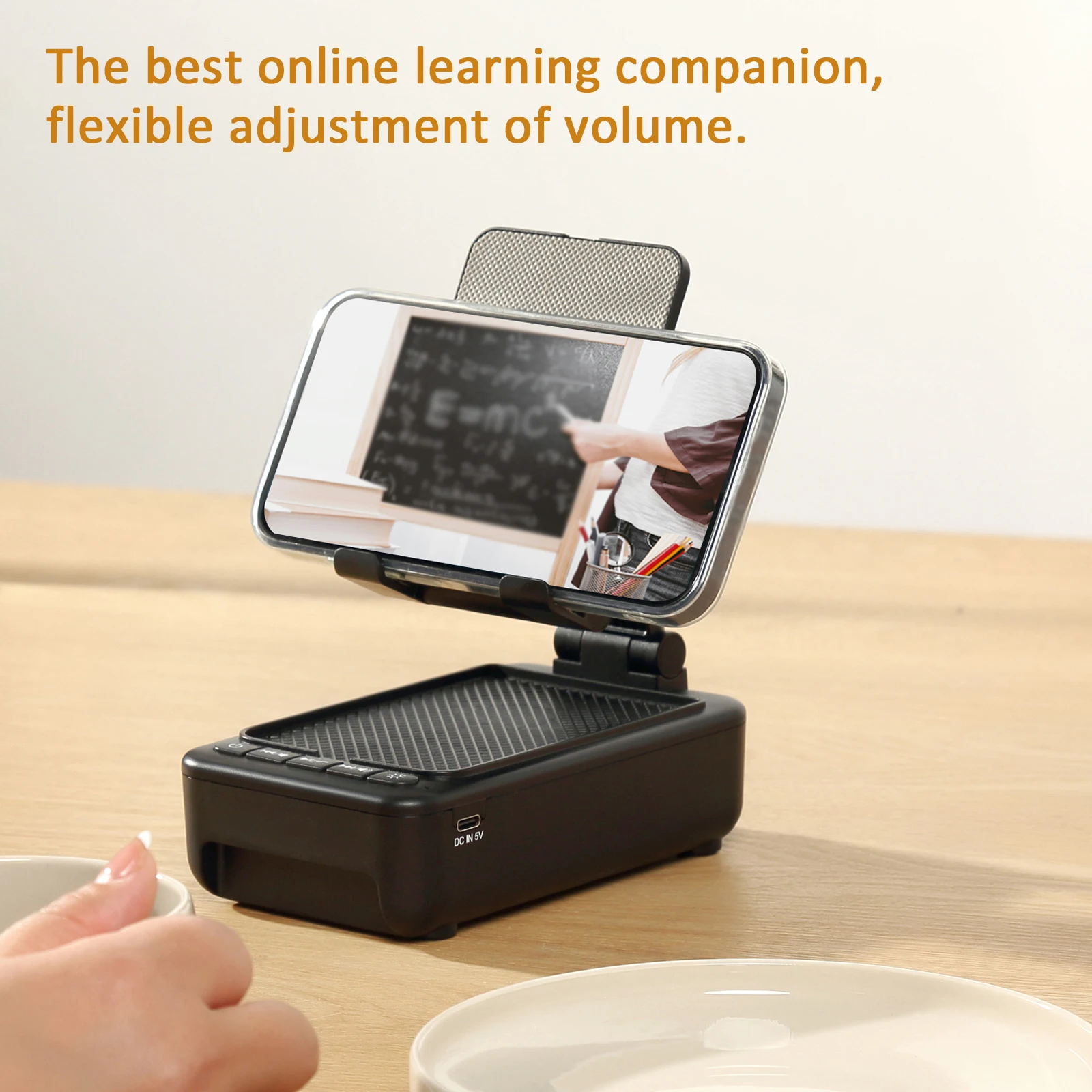 

Подставка для мобильного телефона 3 в 1 со встроенной беспроводной Bluetooth-колонкой и светодиодной подсветкой с градиентным изменением цвета – идеальный подарок на день рождения.