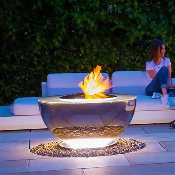 

Fire Pit for Home and Garden Usage Best Design Large Outdoor Pure Iron Fire Pit Bowl Portable