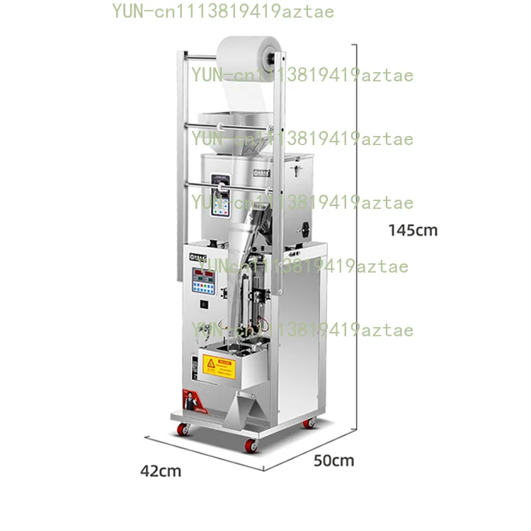 Automatic Stainless Steel Packaging Machine PLC Pump Quantitative Bag Filler For Liquid Solid Food Chemical Apparel