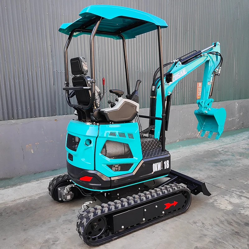 منتج مخصص رائج البيع 1 طن حفار صغير مدمج صغير ، الحد الأدنى حفارة صغيرة مجنزرة ، حفارة صغيرة 1 طن