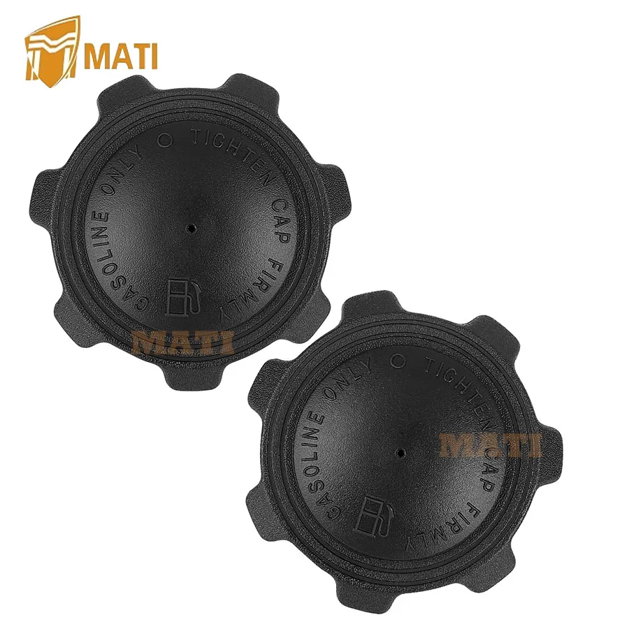 Fuel Cap Gas Cap 2PCS fit for Club Car Carryall-294 XRT1500 Ariens Mini-Zoom Sport-Zoom EZR HVZ John Deere STX SRX MTD Riders